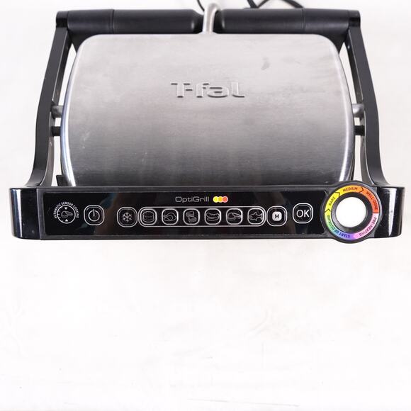 T-Fal OptiGrill 8351s1 Automatic Sensor Indoor Meat Grill Cooker Cooktop Cooking - Picture 12 of 16